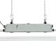 Industrial Grey Tube Light from Elektrosvit, 1970s
