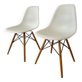 Set of chairs Eames DSW chair by Charles and Ray Eames