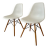 Lot chaises Chaise Eames DSW par Charles et Ray Eames