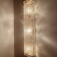 Pair Very Large Murano Glass Wall Lights