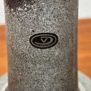 Minimalist pottery vase from a mid-century German workshop by Fritz Van Daalen, 1960s.