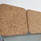 Pair of vintage botanical trivets in ceramic and cork – Yes