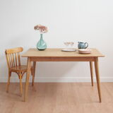 Table vintage compass feet