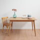 Table vintage compass feet