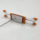 Neon Orange Wall Light, 1990