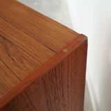 Teak bookcase, Danish design, 1970s, production: Denmark