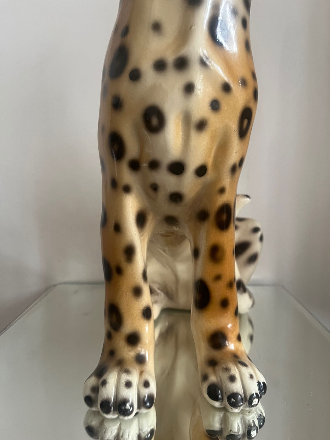 Vintage ceramic panther