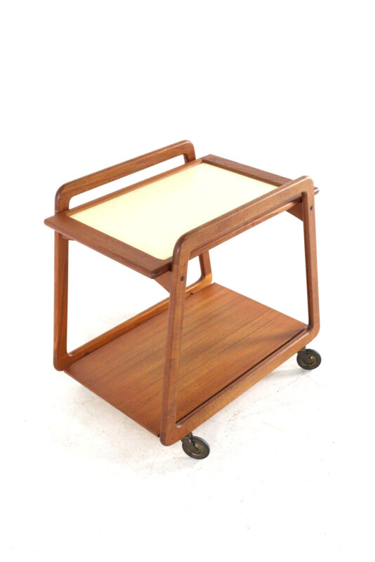 Sika mobler trolley 'Knebel' with reversible top - danisg design in teak