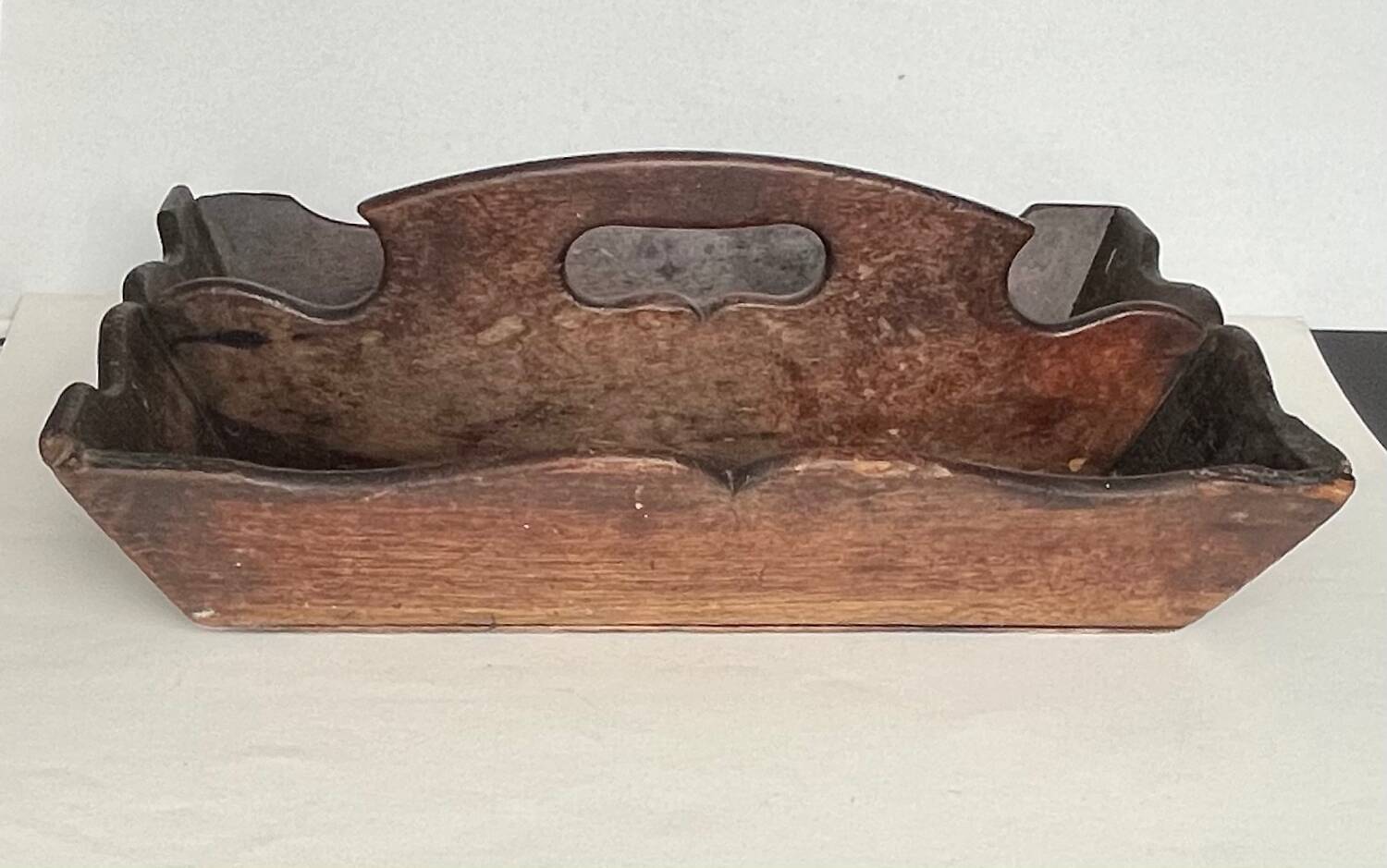 Wooden mushroom basket