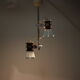 Metal chandelier from Lidokov Type L286, Czechoslovakia