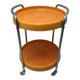Vintage orange service, 1970s