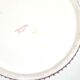 Salad bowl planter in earthenware sarreguemines u&c arabesque red calcutta