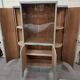 Armoire, bibliothèque vitrée vintage