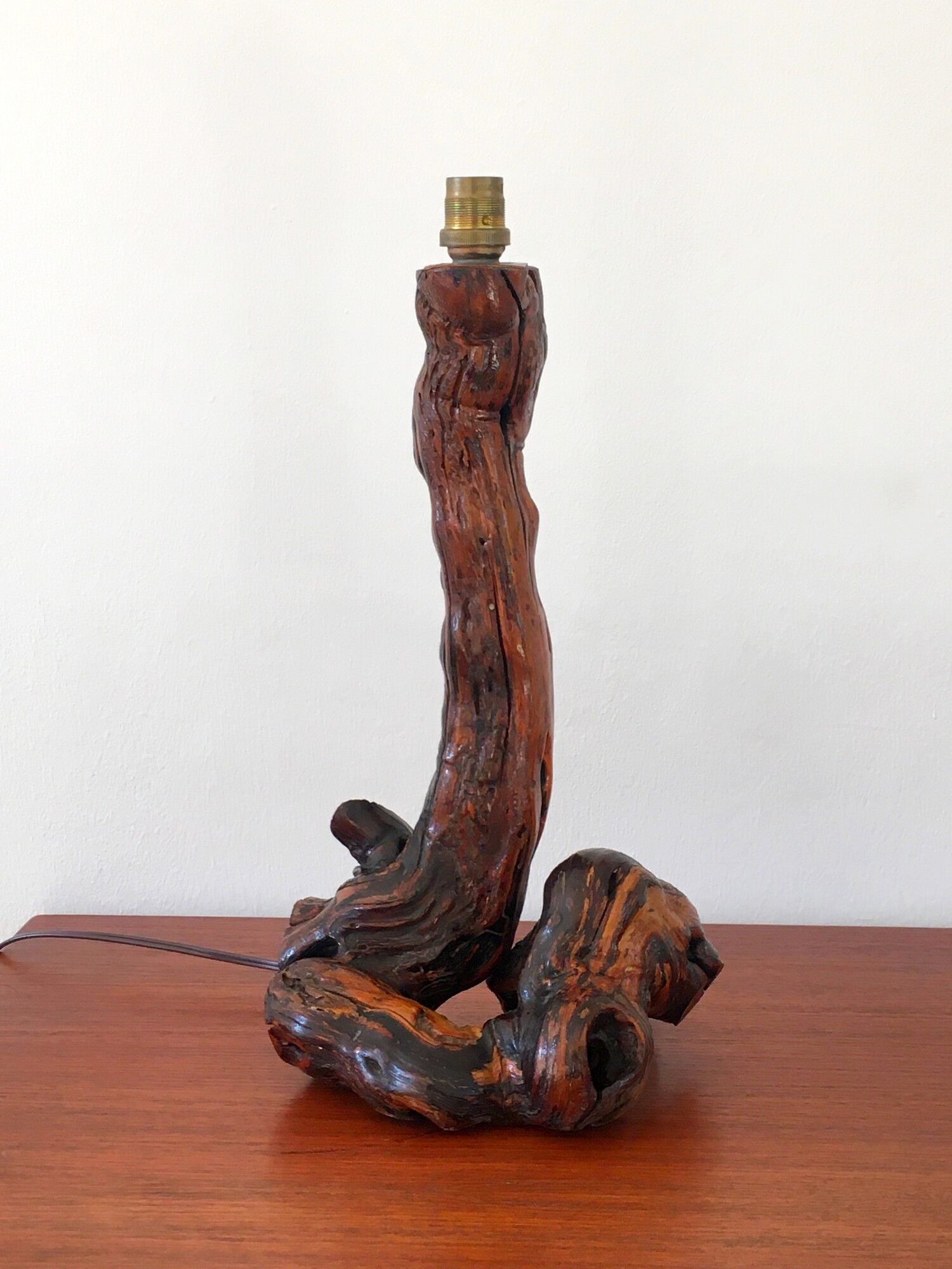 Vintage brutalist lamp 50s