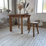 Maison Regain round elm table