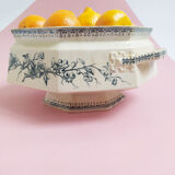 Large cut in the style of iron earth old earthenware (traces of time, see description)