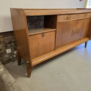 Enfilade 1950 avec vitrine