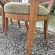 Pair of armchairs with Empire Restoration handles 1900s