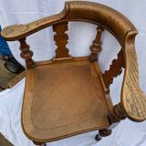 Chaise d'angle en bois