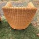 Pair of rattan chairs