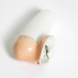 Beautiful Mid Century Modern glass ceramic wall lamp by Wagenfeld