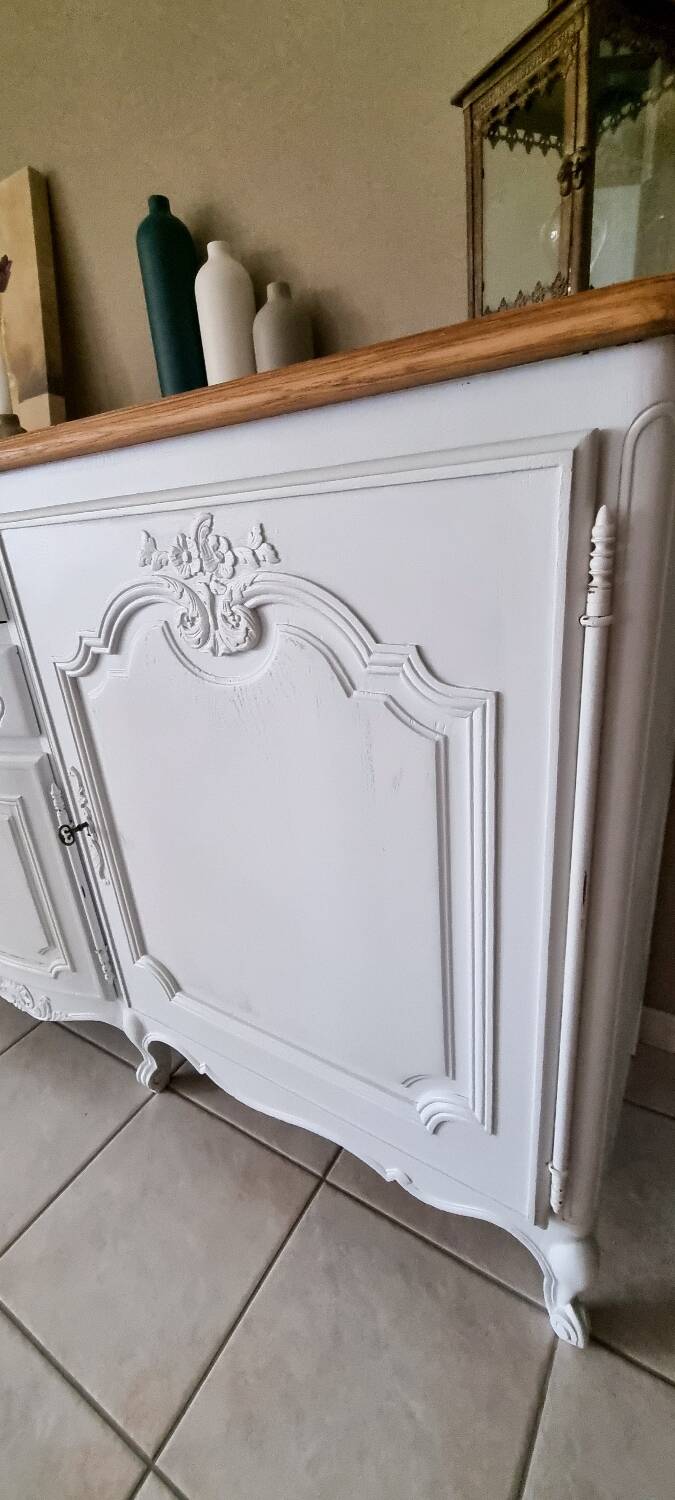 Louis XV style oak sideboard