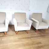 fauteuils club années  60 70