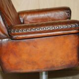 De Sede DS35 executive chair vintage leather Mid-Century Modern style