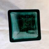 Green rectangle vase