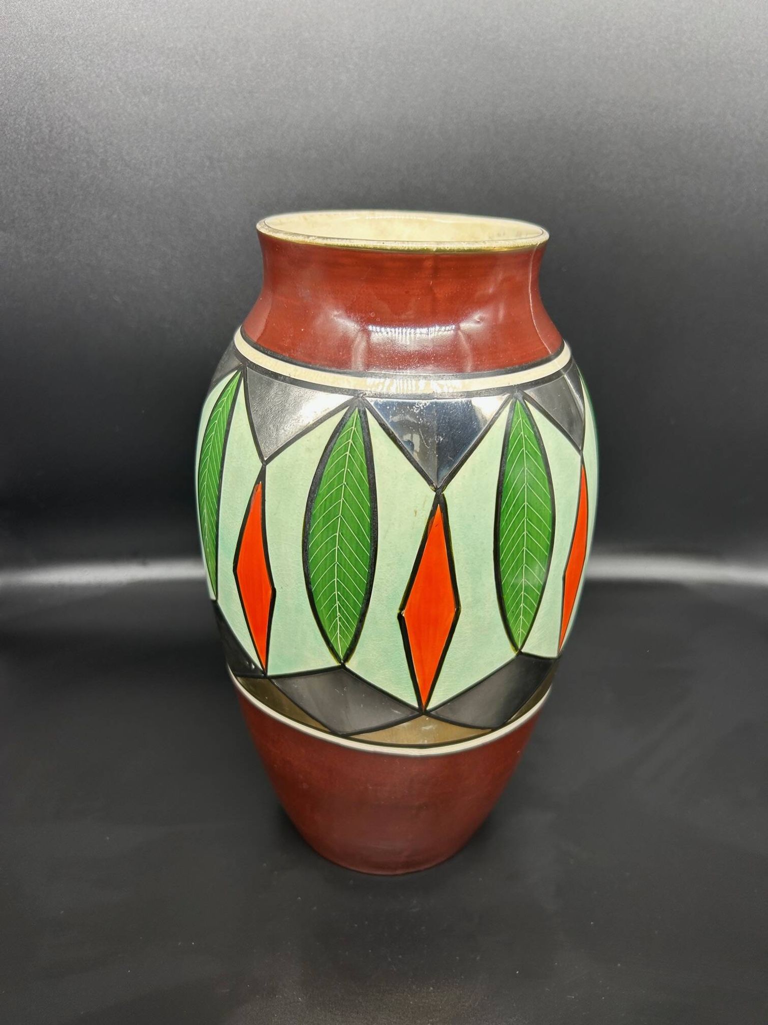 vase Gustave de Bruyn Fives Lille