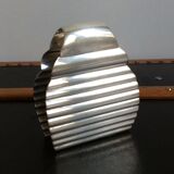 Luc lanel christofle asparagus clamp unduation silver metal art deco