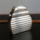 Luc lanel christofle asparagus clamp unduation silver metal art deco