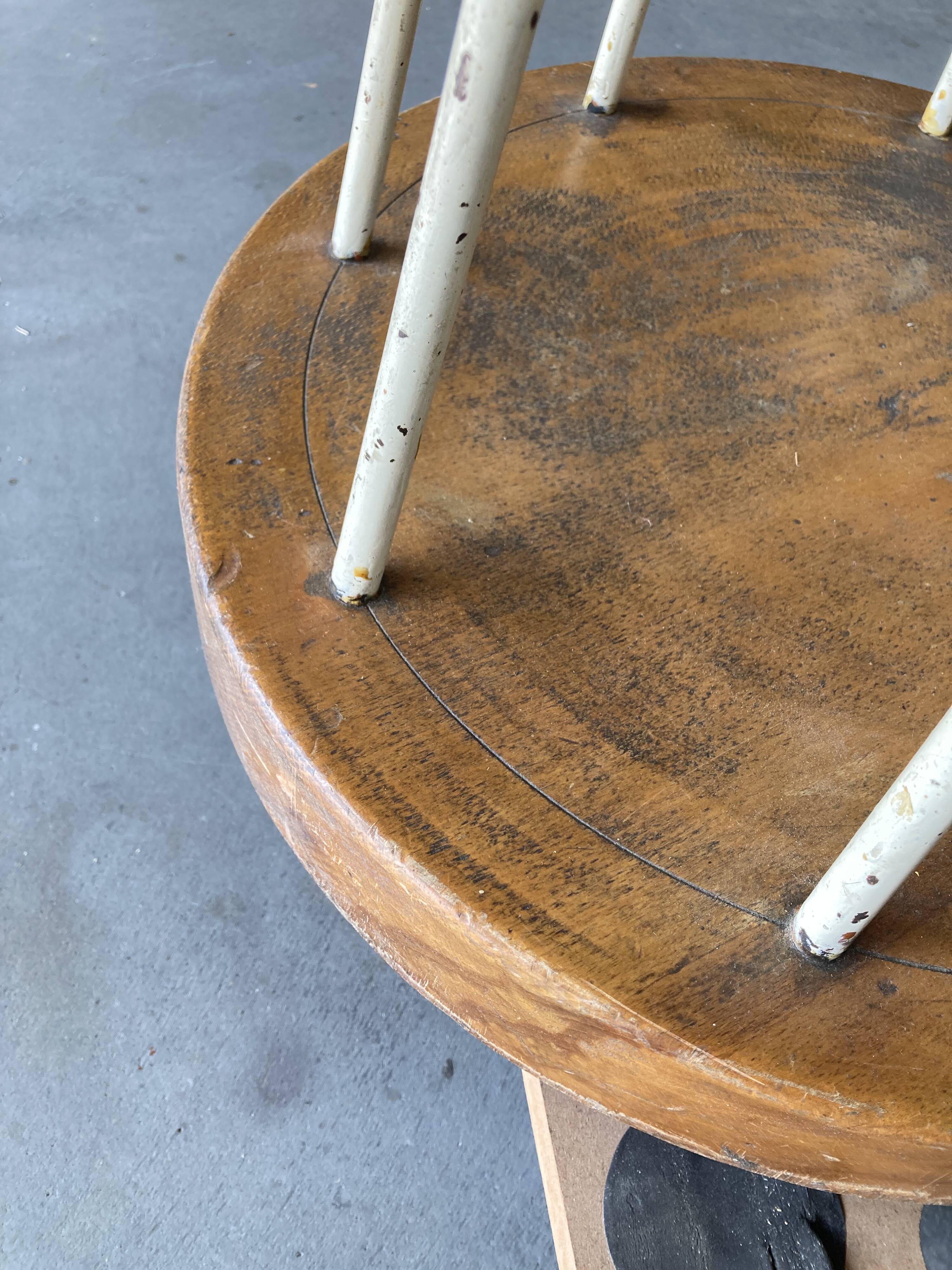 French modernist coat rack, 1950s