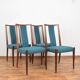 Chaises de salle à manger en teck danois du milieu du siècle, années 1960, lot de 4