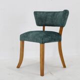 1950s Side Chair in Velvet , Italy