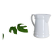 Water pitcher, white porcelain, 1960s vintage German