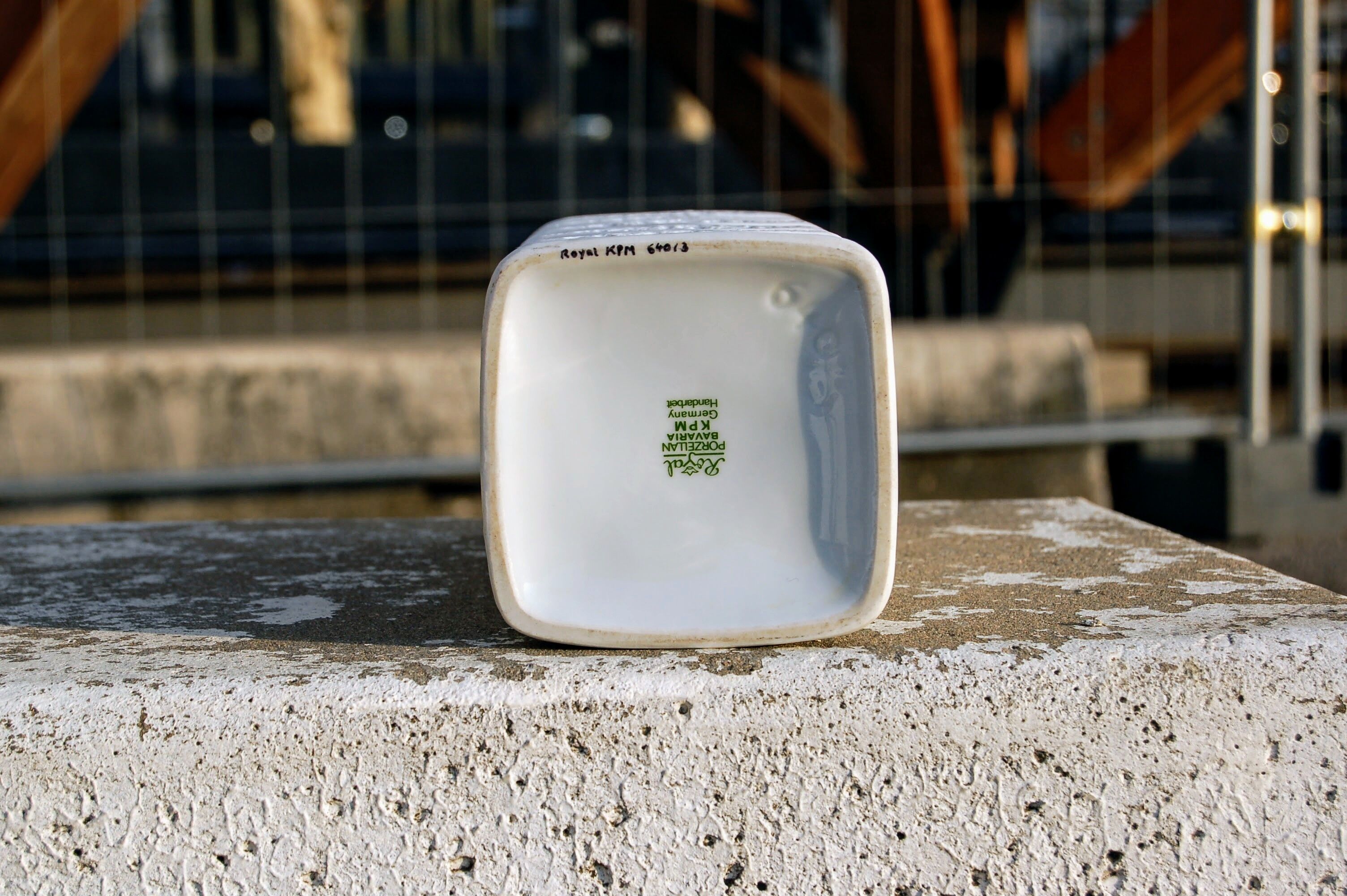 Porcelain vase German design