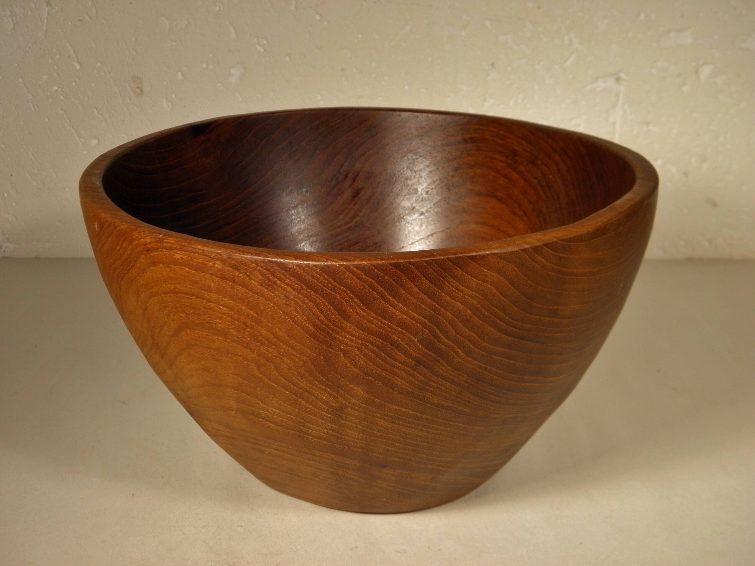 Saladier, coupe en teck 25 cm