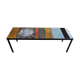 Roger Capron coffee table, "sun" model.
