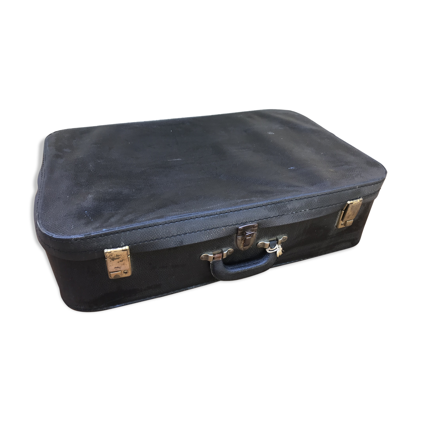 Former skai black travel suitcase