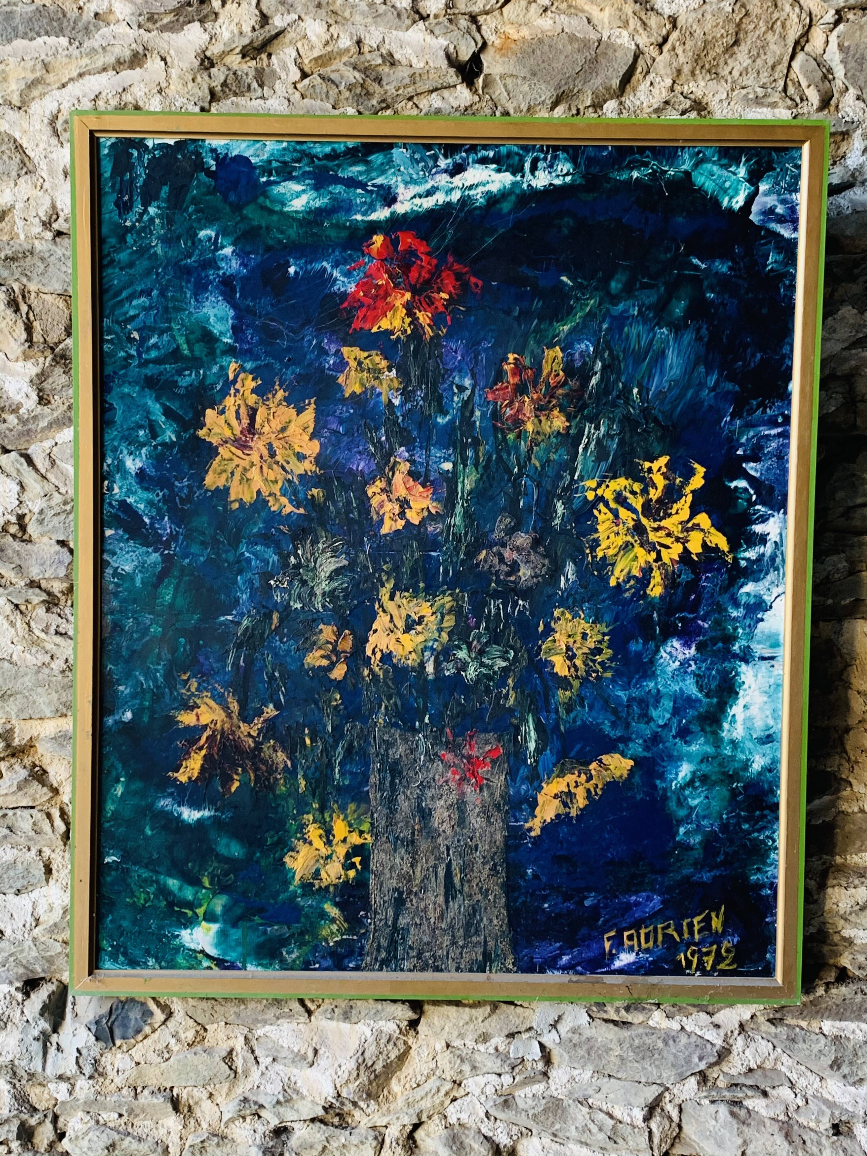 Oil paint on wood - 94cm x 79cm