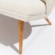 1940’s Swedish Mid-Century Sofa in Cream Bouclé