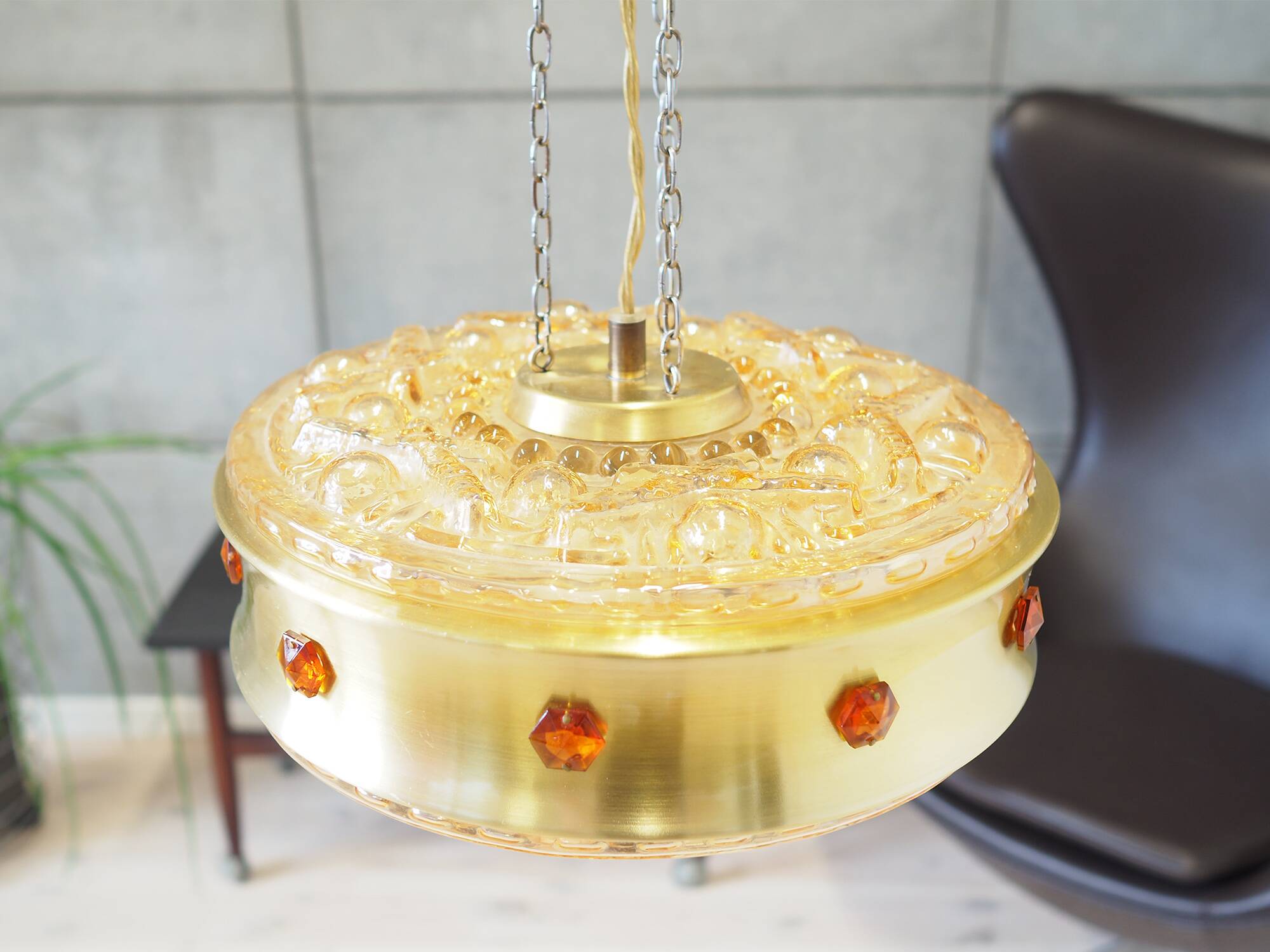 Pendant lamp, Danish design, 1980s, production: Denmark