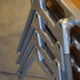 Set of four Piretti chairs for Castelli publishing house 1965'