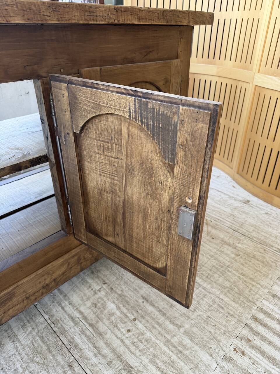 Rustic sideboard XXL 4m solid oak 1950