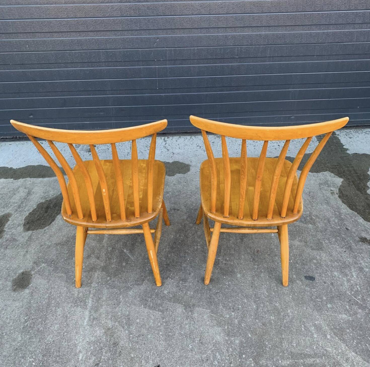 Pair of Åkerblom Sweden chairs by Gunnar Eklöf 1950