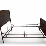 Cadre de lit Art déco italien une place et demie, 1925