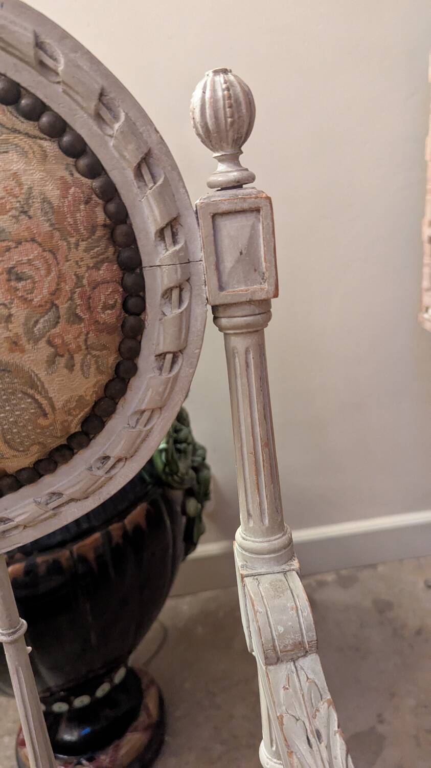 Pair of Louis XVI armchairs