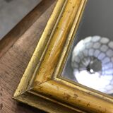 Old gilded mirror