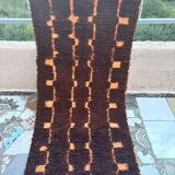 Tapis berbère brun et orange